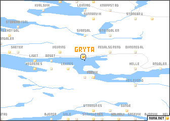 map of Gryta