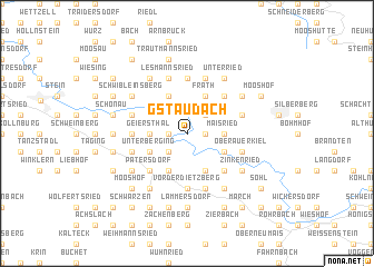 map of Gstaudach