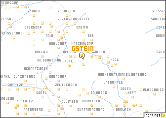 map of Gstein