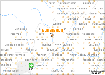 map of Guabishún