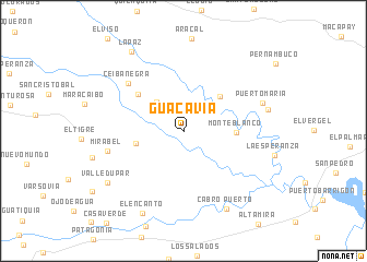 map of Guacavia