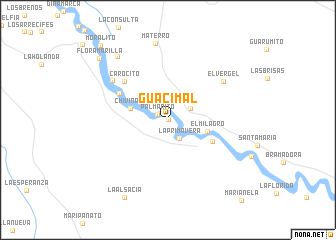 map of Guacimal