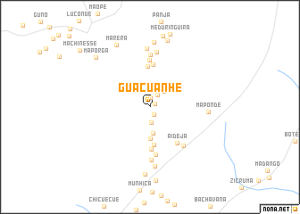 map of Guacuanhe