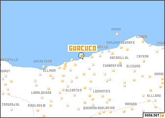 map of Guacuco