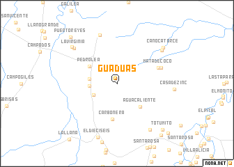 map of Guaduas