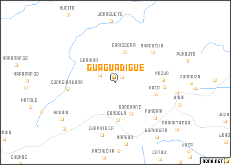 map of Guaguadigue