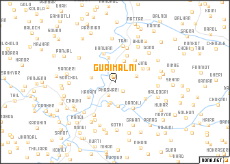 map of Guai Mālni