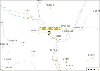 map of Gūājārdap