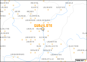 map of Guajilote