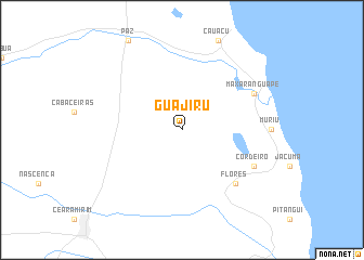 map of Guajiru