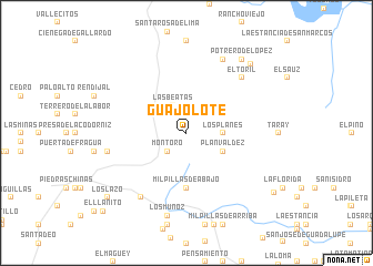map of Guajolote