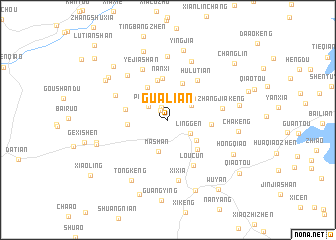 map of Gualian