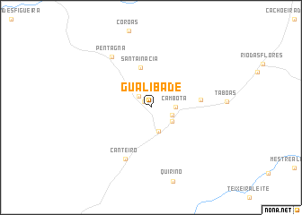 map of Gualibade