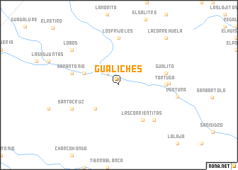 map of Gualiches