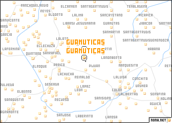 map of Guamuticas