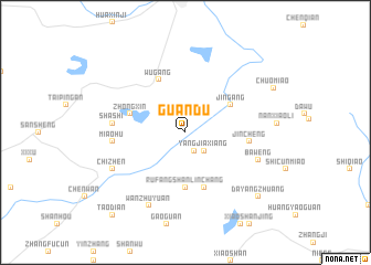 map of Guandu