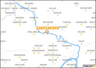 map of Guangarama