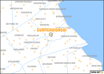 map of Guanghuidadui