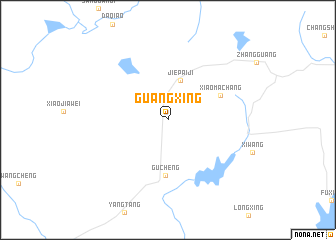 map of Guangxing