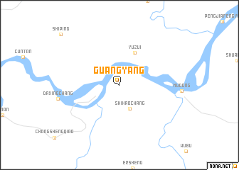 map of Guangyang