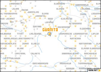 map of Guanito