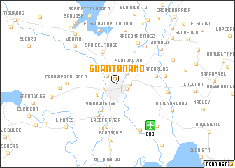 map of Guantánamo
