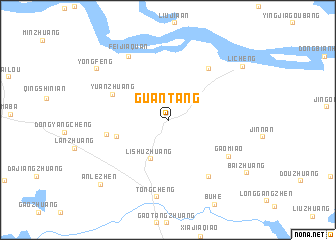 map of Guantang