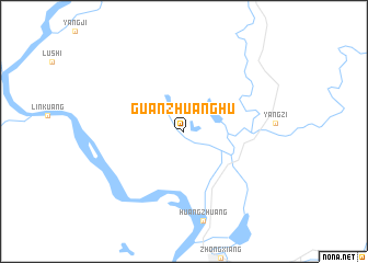 map of Guanzhuanghu