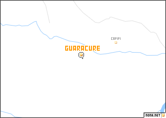 map of Guaracure