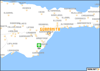 map of Guaramita