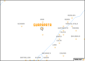 map of Guarapata