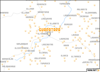 map of Guaratara