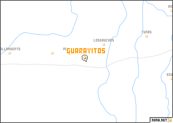 map of Guarayitos