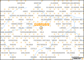 map of Guardais