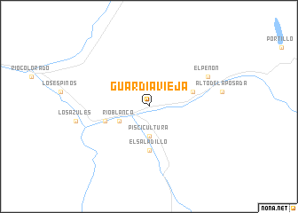 map of Guardia Vieja