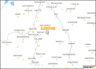 map of Guarimã