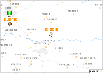 map of Guario