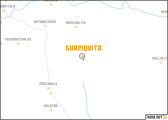map of Guariquito