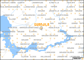 map of Guarjila