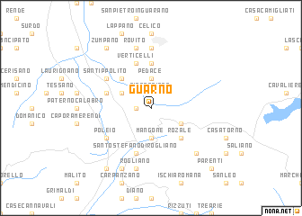 map of Guarno