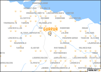 map of Guarúa