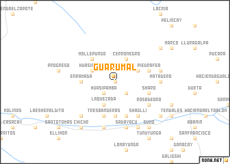 map of Guarumal