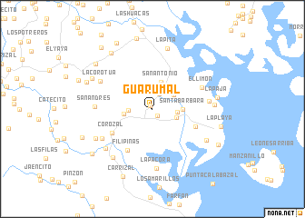 map of Guarumal