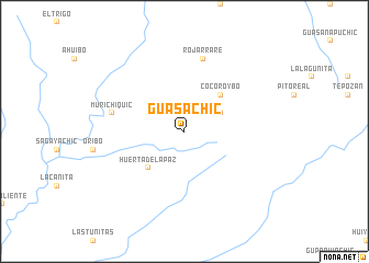 map of Guasachic