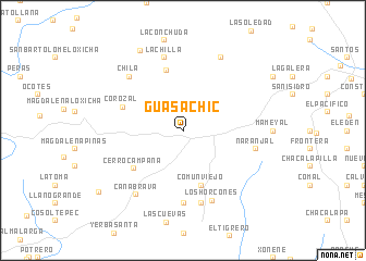 map of Guasachic