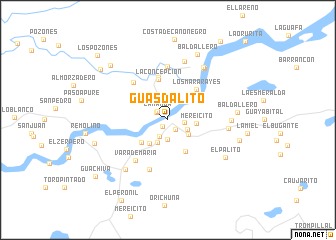 map of Guasdalito