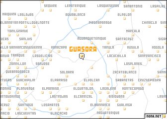 map of Guasora