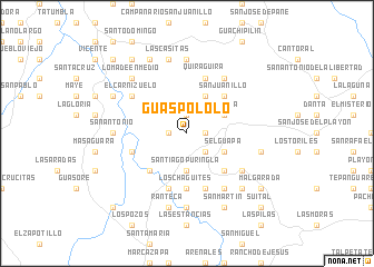 map of Guaspololo