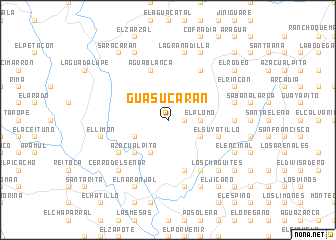 map of Guasucarán