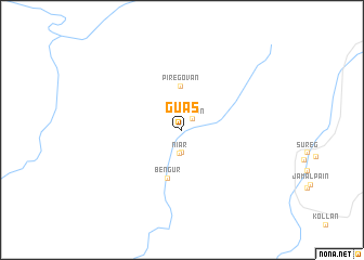map of Gūās